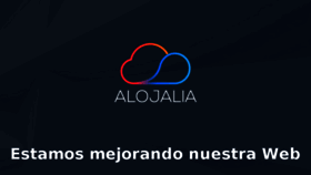 What Alojalia.com website looked like in 2017 (6 years ago)