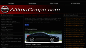 What Altimacoupe.com website looked like in 2017 (6 years ago)