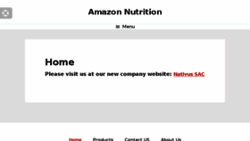 What Amazon-nutrition.com website looked like in 2017 (7 years ago)