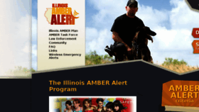 What Amberillinois.org website looked like in 2017 (7 years ago)