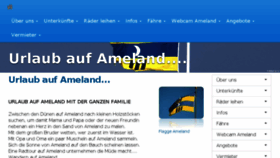 What Ameland-tips.de website looked like in 2017 (6 years ago)