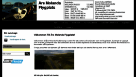 What Aremolanda.se website looked like in 2017 (6 years ago)