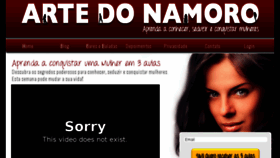 What Artedonamoro.com website looked like in 2017 (6 years ago)