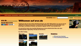 What Arur.de website looked like in 2017 (6 years ago)