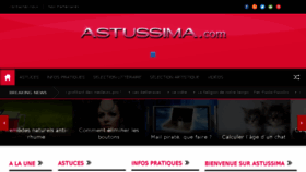 What Astussima.com website looked like in 2017 (6 years ago)