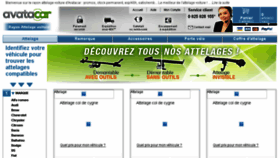 What Attelage-voiture.fr website looked like in 2017 (7 years ago)