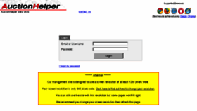 What Auctionhelper.com website looked like in 2017 (7 years ago)