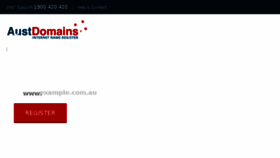 What Austdomains.net.au website looked like in 2017 (6 years ago)