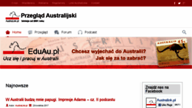 What Australink.pl website looked like in 2017 (6 years ago)