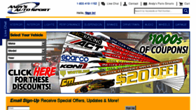 What Autocarparts.com website looked like in 2017 (6 years ago)