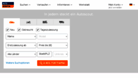 What Autoscount24.de website looked like in 2017 (6 years ago)