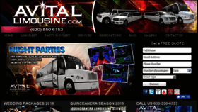 What Avitalchicagolimousine.com website looked like in 2017 (6 years ago)