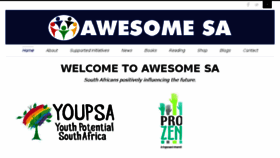 What Awesomesa.co.za website looked like in 2017 (6 years ago)