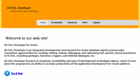 What Altsqldeveloper.com website looked like in 2017 (6 years ago)