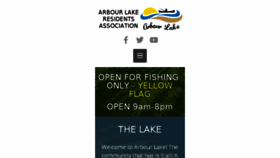 What Arbourlake.com website looked like in 2017 (7 years ago)