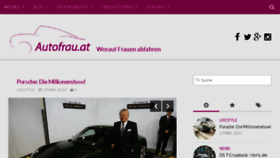 What Autofrau.at website looked like in 2017 (7 years ago)