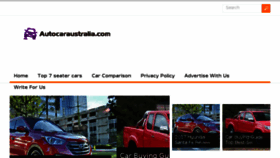 What Autocaraustralia.com website looked like in 2017 (7 years ago)