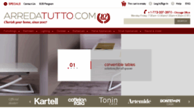 What Arredatutto.com website looked like in 2017 (6 years ago)