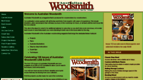 What Australianwoodsmith.com.au website looked like in 2017 (7 years ago)