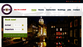 What Amsterdamhostelleidseplein.com website looked like in 2017 (7 years ago)