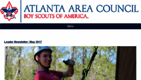 What Atlantabsa.org website looked like in 2017 (6 years ago)