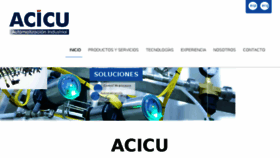 What Acicu.com website looked like in 2017 (6 years ago)