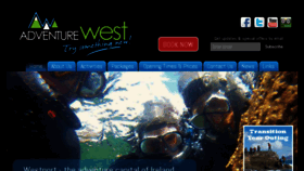 What Adventurewest.ie website looked like in 2017 (6 years ago)