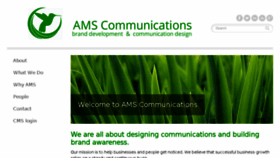 What Amscomm.co.uk website looked like in 2017 (6 years ago)