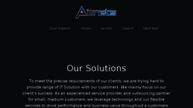 What Aionets.com website looked like in 2017 (7 years ago)