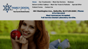 What Afamilydentalgroup.com website looked like in 2017 (6 years ago)