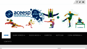 What Aceesp.org.br website looked like in 2017 (7 years ago)