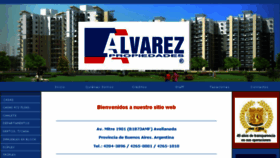 What Alvarezpropiedades.com website looked like in 2017 (6 years ago)