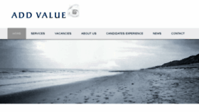 What Addvalue.be website looked like in 2017 (6 years ago)