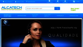 What Alcatech.com.br website looked like in 2017 (8 years ago)