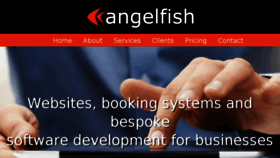 What Angelfishsoftware.co.uk website looked like in 2017 (6 years ago)