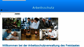What Arbeitsschutz-sachsen.de website looked like in 2017 (6 years ago)