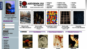 What Artodox.eu website looked like in 2017 (6 years ago)
