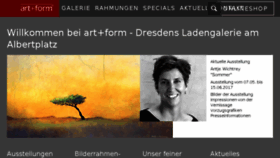 What Artundform.de website looked like in 2017 (6 years ago)