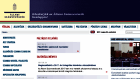What Asz.hu website looked like in 2017 (6 years ago)