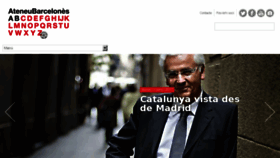What Ateneubcn.org website looked like in 2017 (6 years ago)