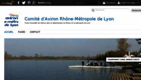 What Aviron-rhone.org website looked like in 2017 (6 years ago)