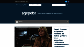 What Agepeba.org website looked like in 2017 (6 years ago)