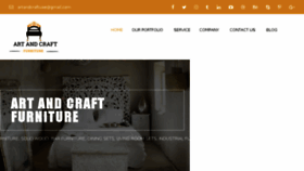 What Artandcraftfurniture.com website looked like in 2017 (6 years ago)