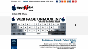 What Applexploit.com website looked like in 2017 (6 years ago)