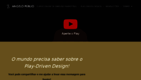 What Angelopublio.com.br website looked like in 2017 (8 years ago)