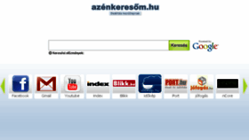 What Azenkeresom.hu website looked like in 2017 (6 years ago)
