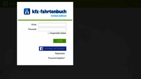 What App.kfz-fahrtenbuch.de website looked like in 2017 (6 years ago)
