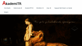 What Akademitr.com website looked like in 2017 (6 years ago)