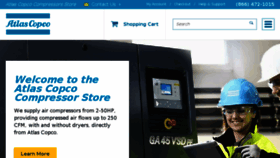 What Atlascopcocompressorstore.com website looked like in 2017 (6 years ago)