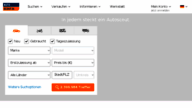 What Autoscout-24.de website looked like in 2017 (6 years ago)